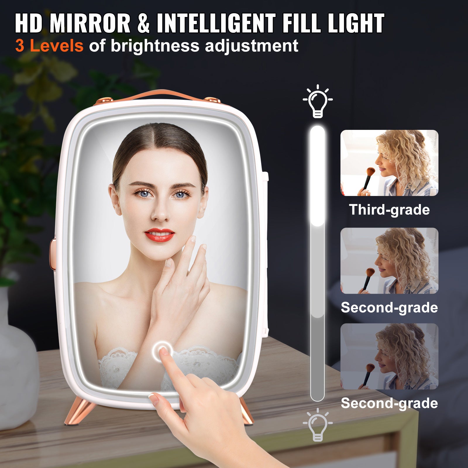 Small Makeup Refrigerator for Beauty Face