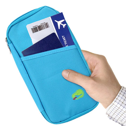 Travel Passport Wallet 12Cells Ticket ID Credit Card Holder