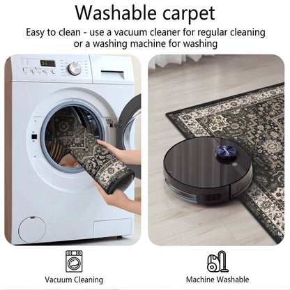 Non-Slip Kitchen Area Rug for Laundry Room Entryway Hallway