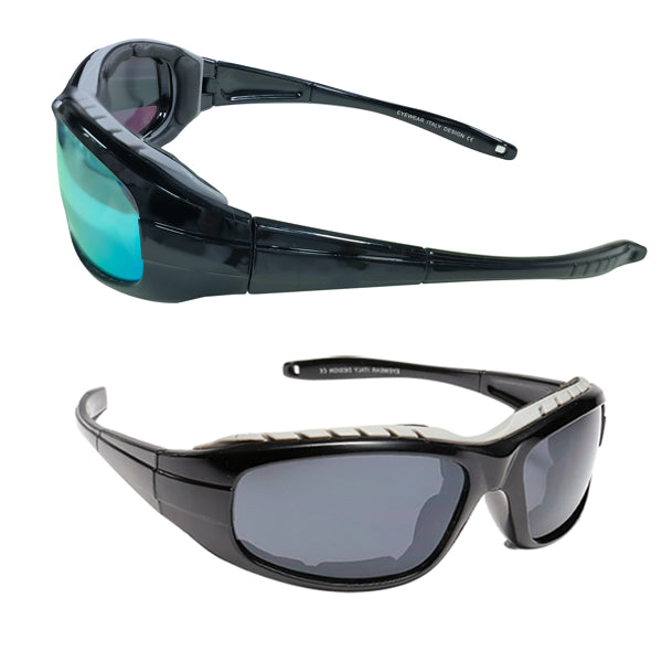 2 Pair Motorcycle Riding Glasses