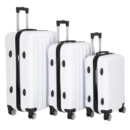 3-in-1 Multifunctional Large Capacity Traveling White Suitcase