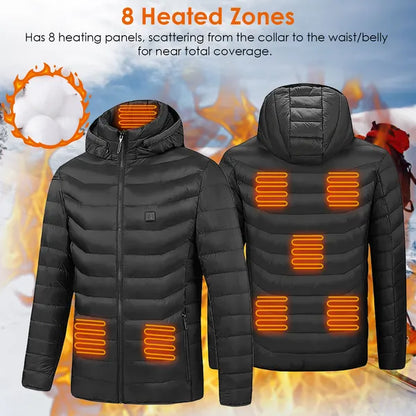 Heated Jacket Electric Heating Coat