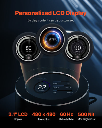 CPU Liquid Cooler AIO CPU Water Cooler