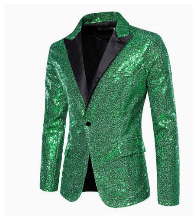 European And American Performance Dress Gold
