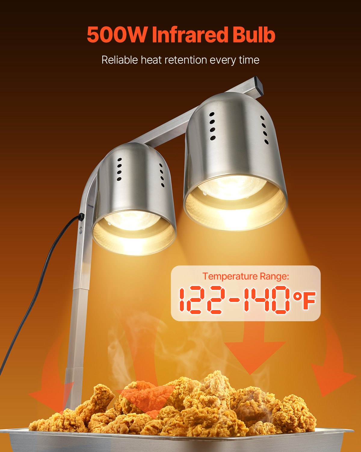 Commercial Food Heat Lamp