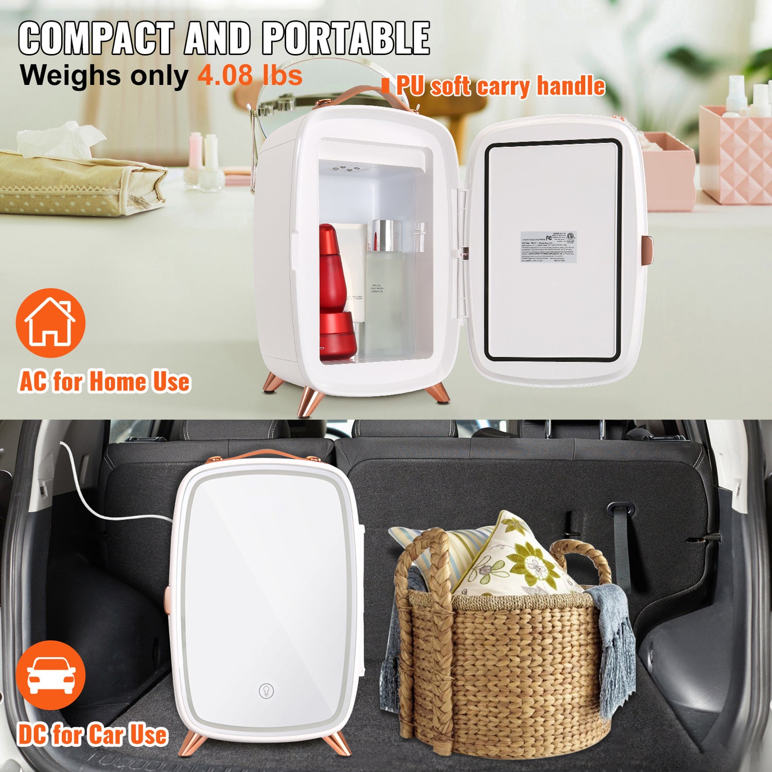Small Makeup Refrigerator for Beauty Face