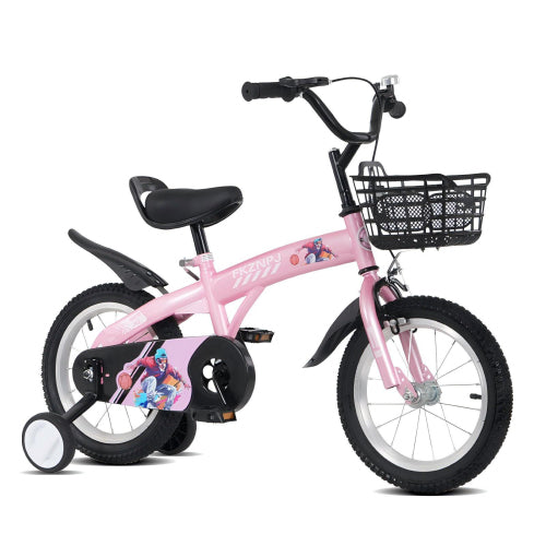 16 Inch Sporty Kids Bike With Training Wheels