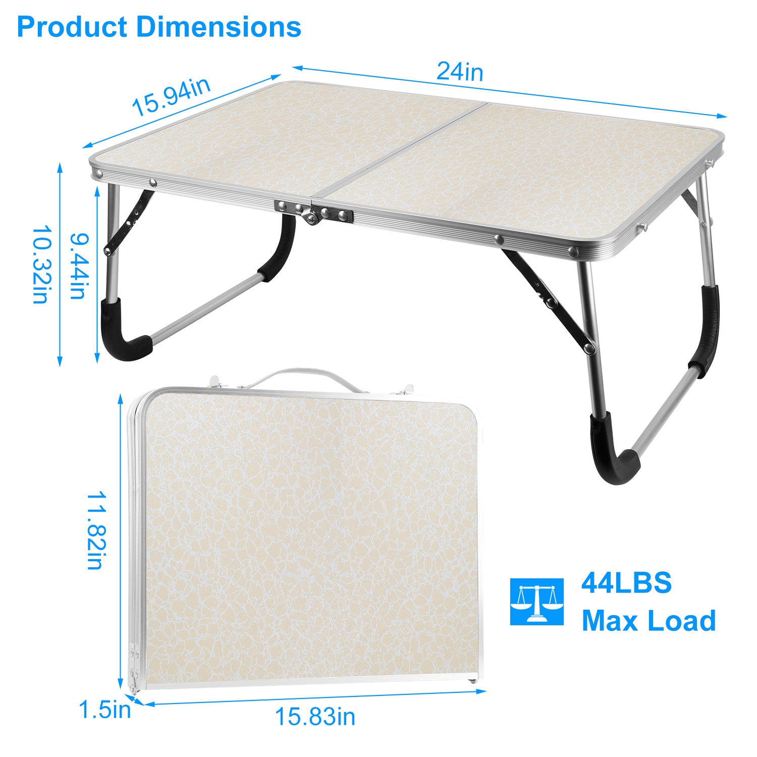1Pc Foldable Laptop Table Desk