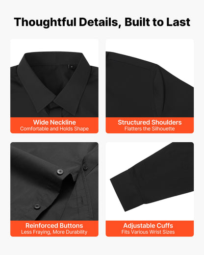 Slim Fit Soft Stretch Fabric for Business Casual