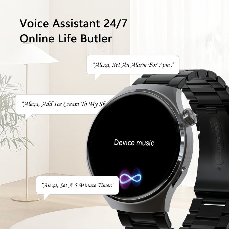 Men Smart Watch Answer Call Heart Rate Water Proof