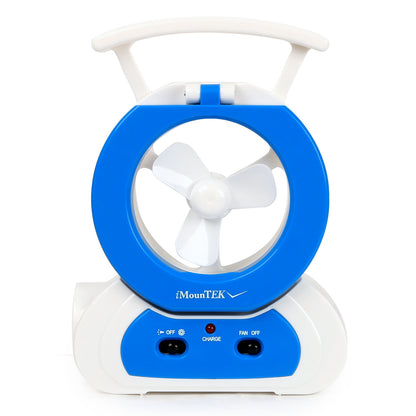 Desk Cooling Fan With 180Degree Adjustable LED Lamp