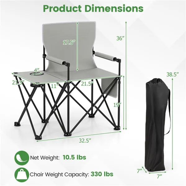 Oversized Foldable Camping Chair