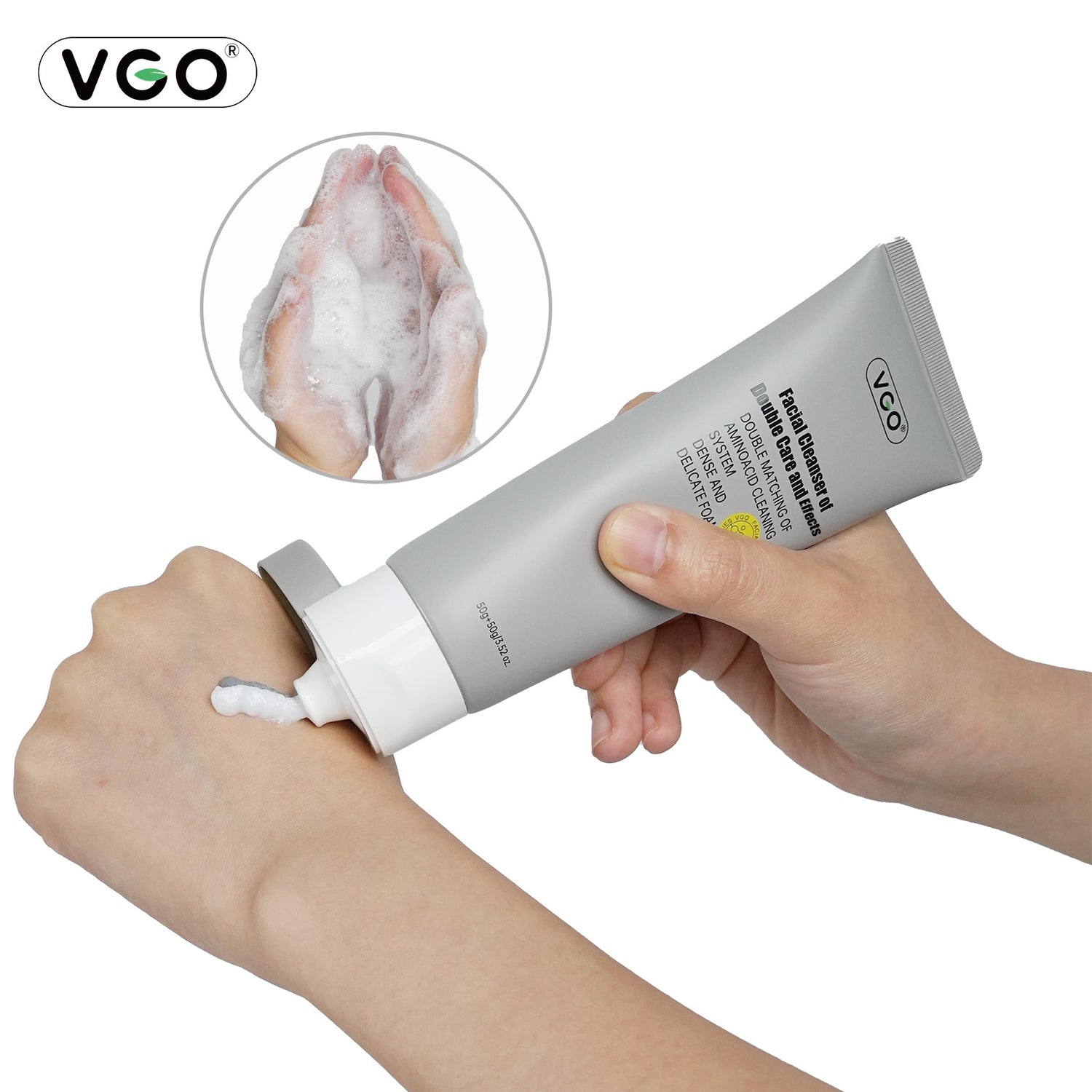 Facial Cleanser Of Double Care And Effets