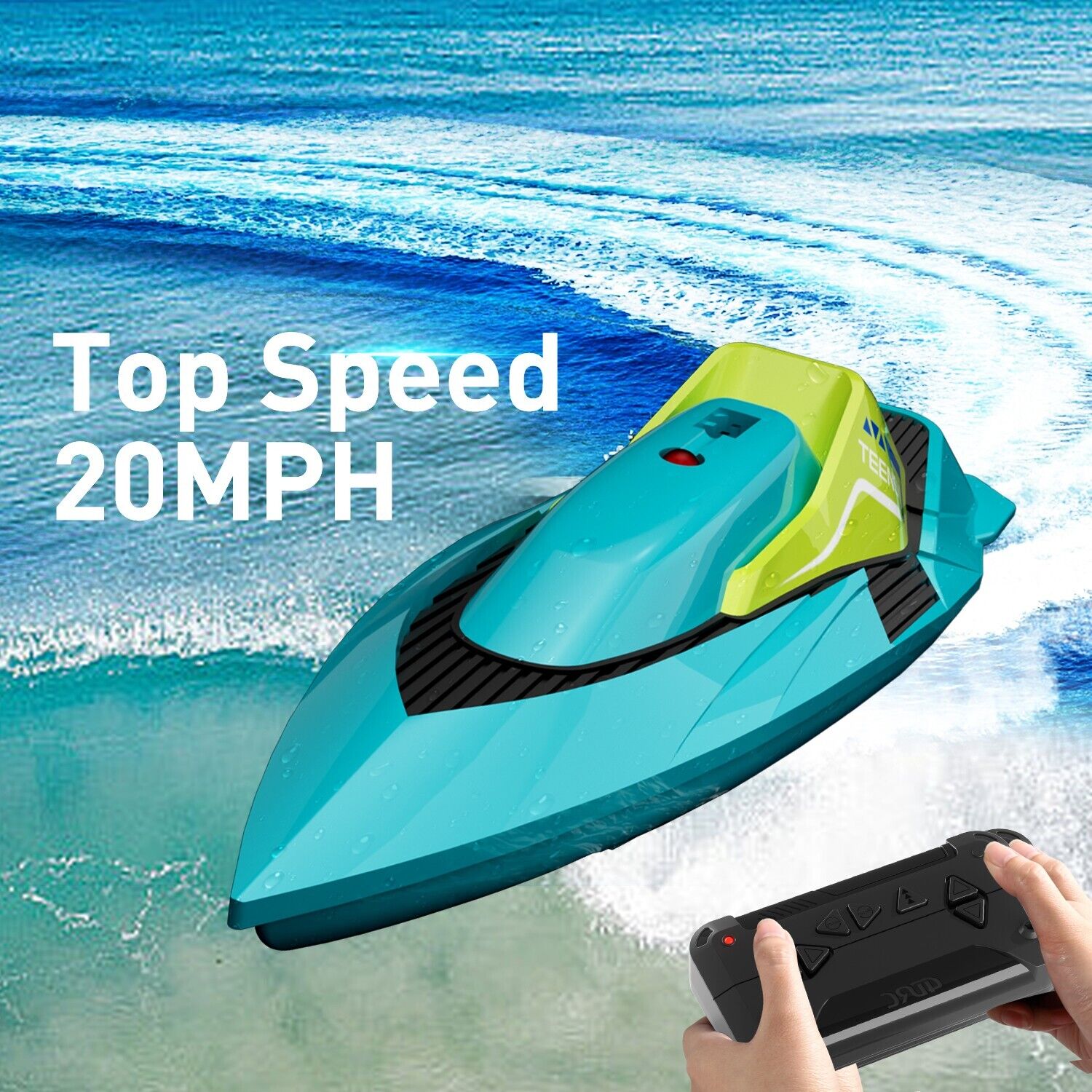 2.4 GHz 20- MPH Racing Boats For Kids US