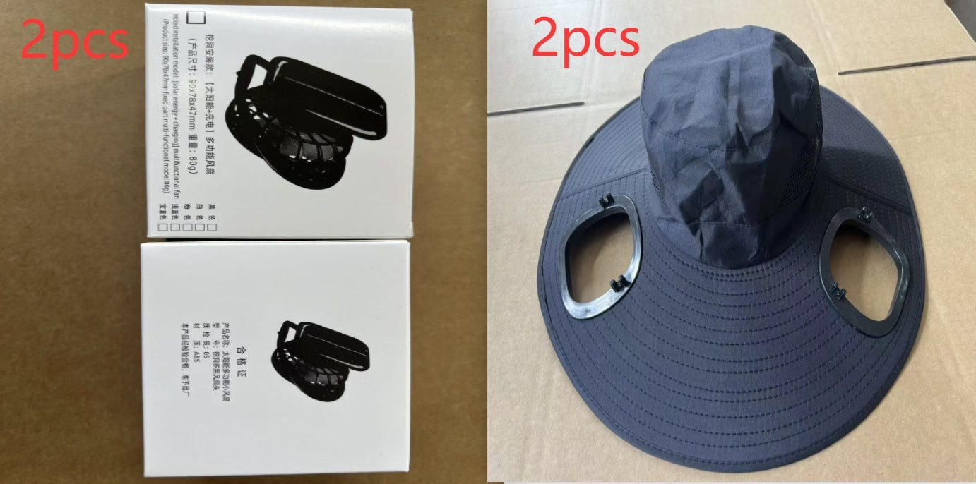 Solar Fan Cap