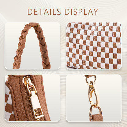 Women Woven Hobo Handbag