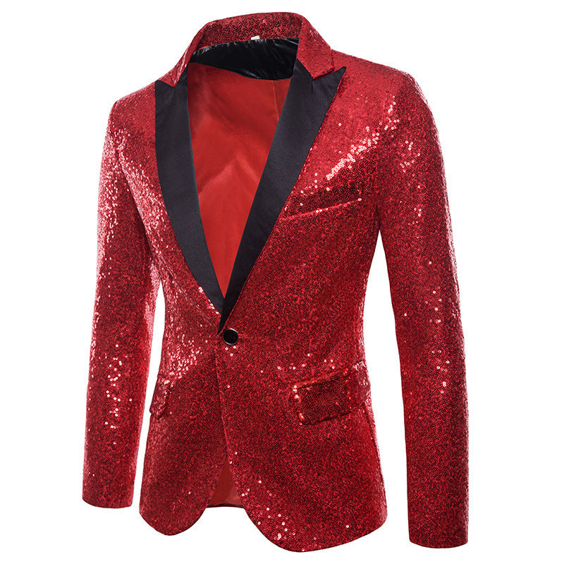 European And American Performance Dress Gold