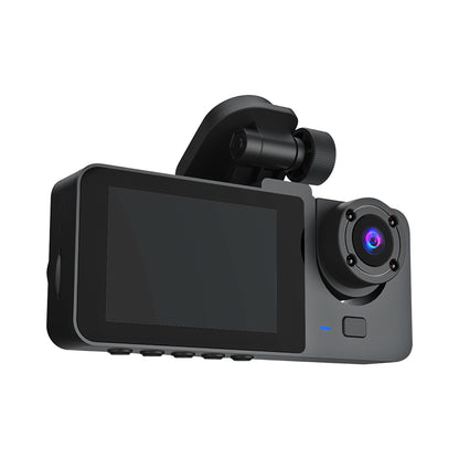 3 Channel Dash Cam Front Inside Rear for Vehicles