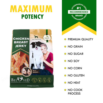 Chicken Organic Healthy Snacks for Dog