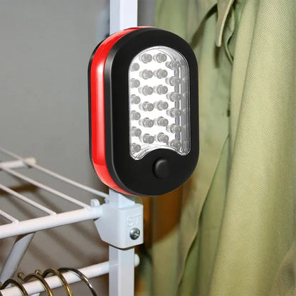 Compact Work Light 27LEDs Hang Lights Portable Magnetic