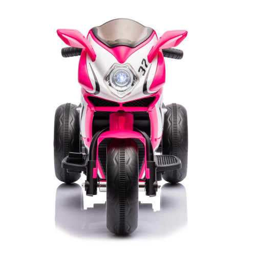 Plastic Red 6V Kids Electric Motorcycle Kids Toys