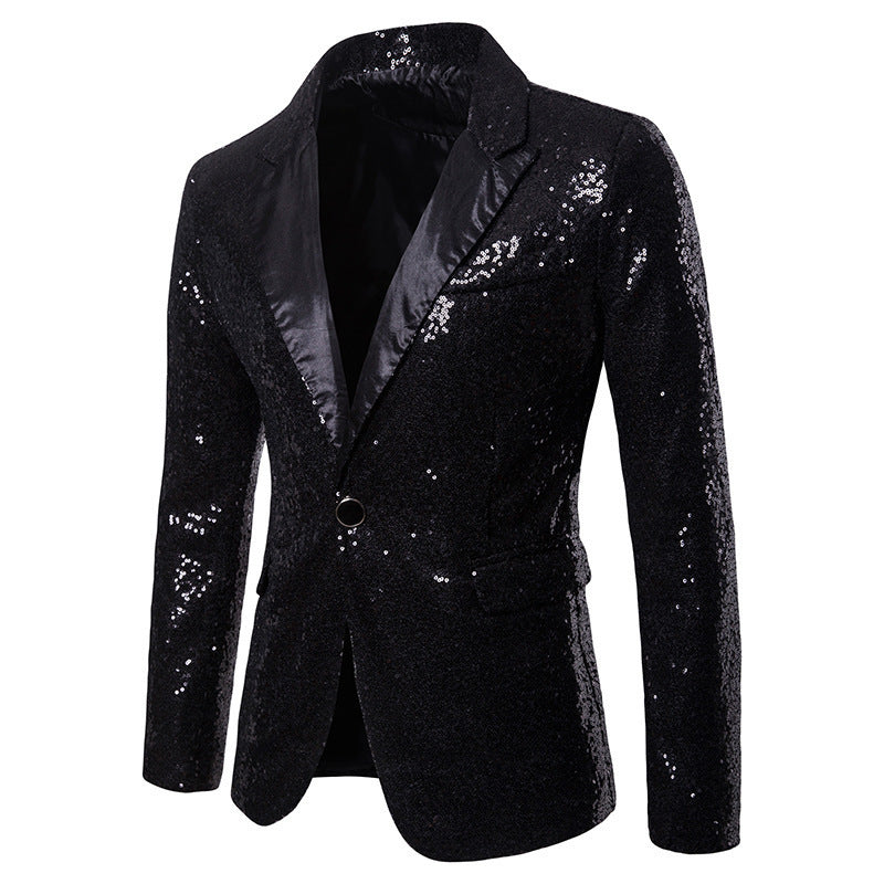 European And American Performance Dress Gold