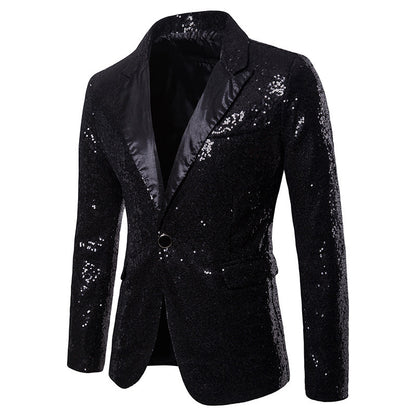 European And American Performance Dress Gold