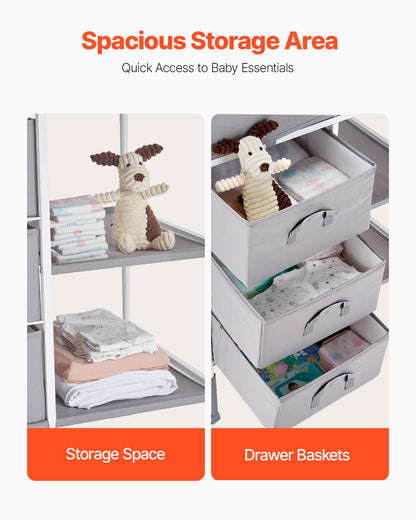Baby Changing Table, Portable Diaper Change Station