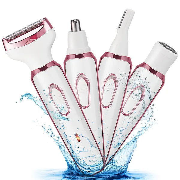 4 In 1 Electric Razor for Women Painless