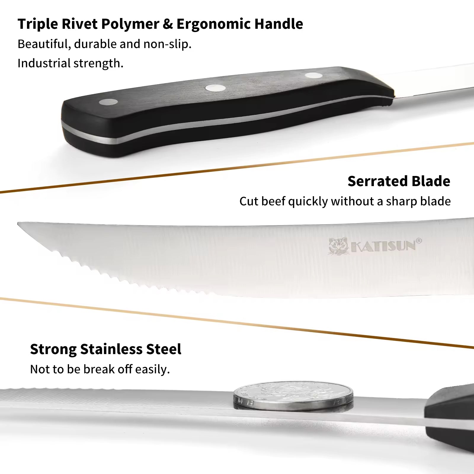 8-Piece 4.5-Inch Steak Knife Set