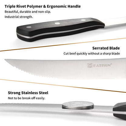 8-Piece 4.5-Inch Steak Knife Set