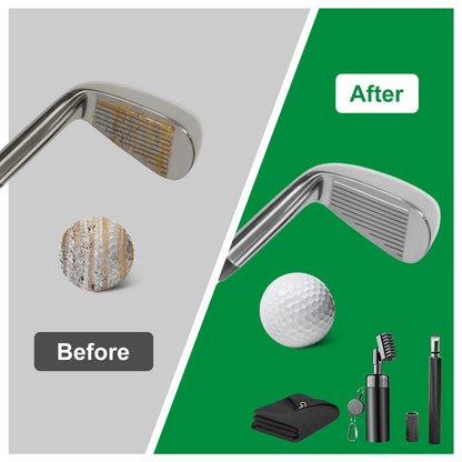 1Pc 3 In 1 Golf Club Cleaning Kit Golf Club