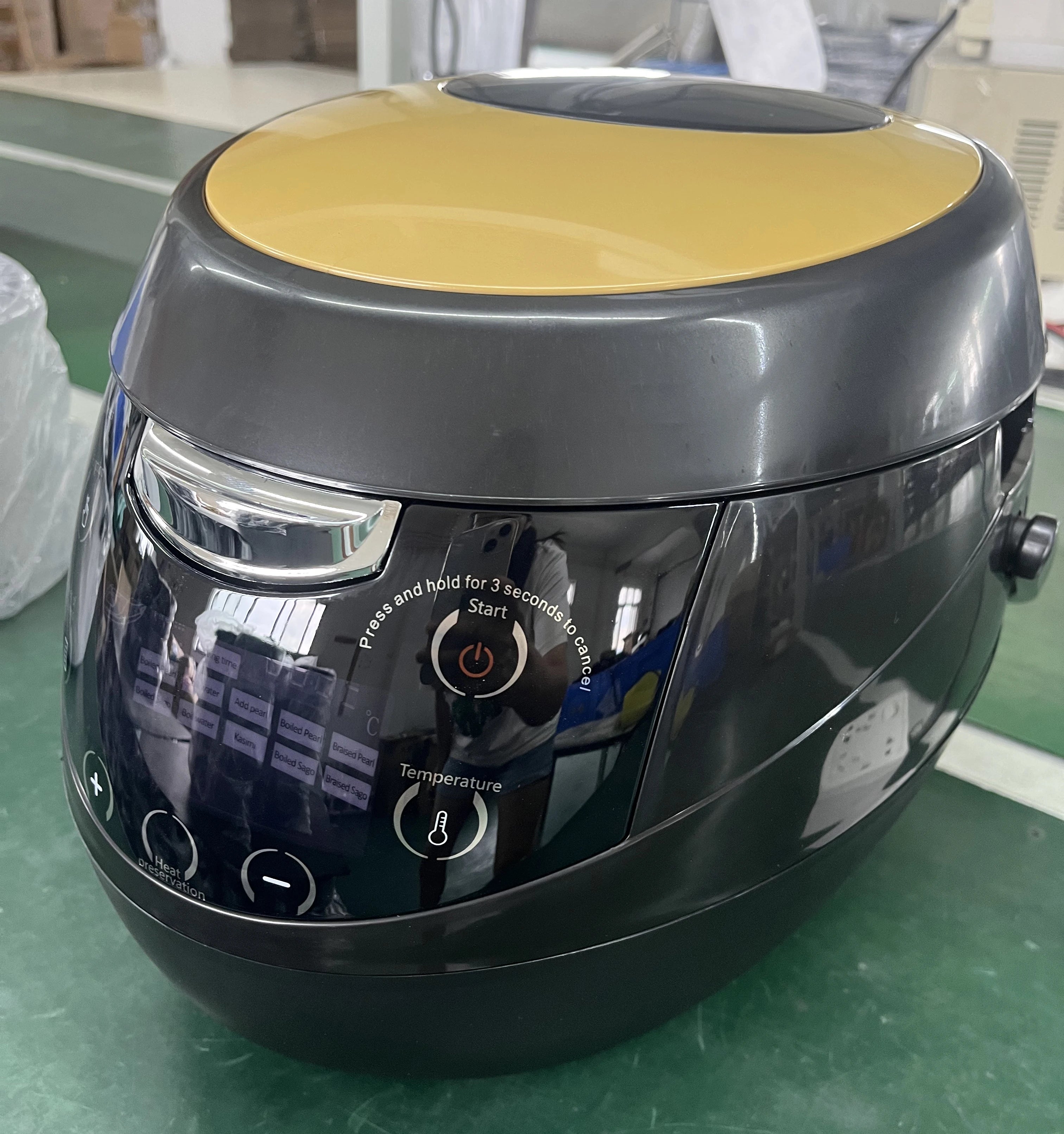 Tapioca Cooker Milk Tea Shop Pearl Cooker Bubble Tea Pearl Warmer Pot Taro ball Sago Red Bean Cooker Machine 900W
