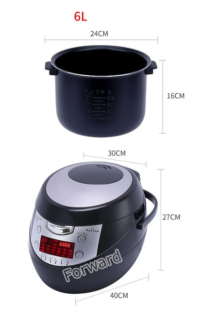 Tapioca Cooker Milk Tea Shop Pearl Cooker Bubble Tea Pearl Warmer Pot Taro ball Sago Red Bean Cooker Machine 900W