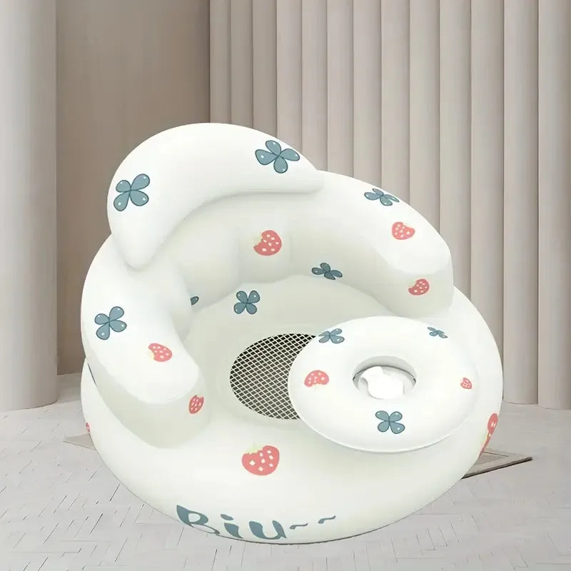1pc Baby Sofa Chair, Plastic Wraparound Support Seat
