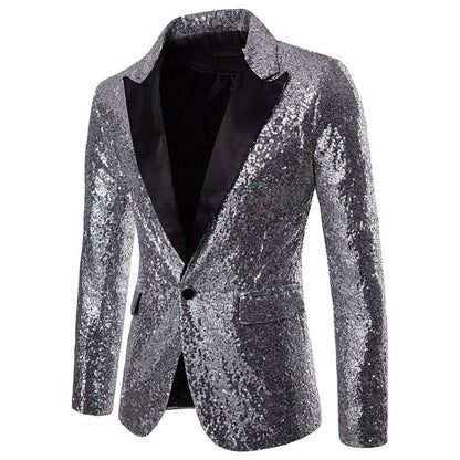 European And American Performance Dress Gold