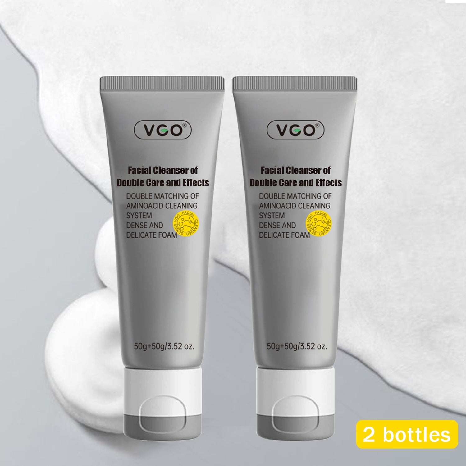 Facial Cleanser Of Double Care And Effets