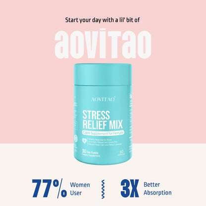 Ashwagandha For Women Stress Relief, Focus and Relaxation