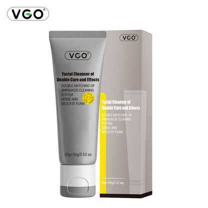 Facial Cleanser Of Double Care And Effets