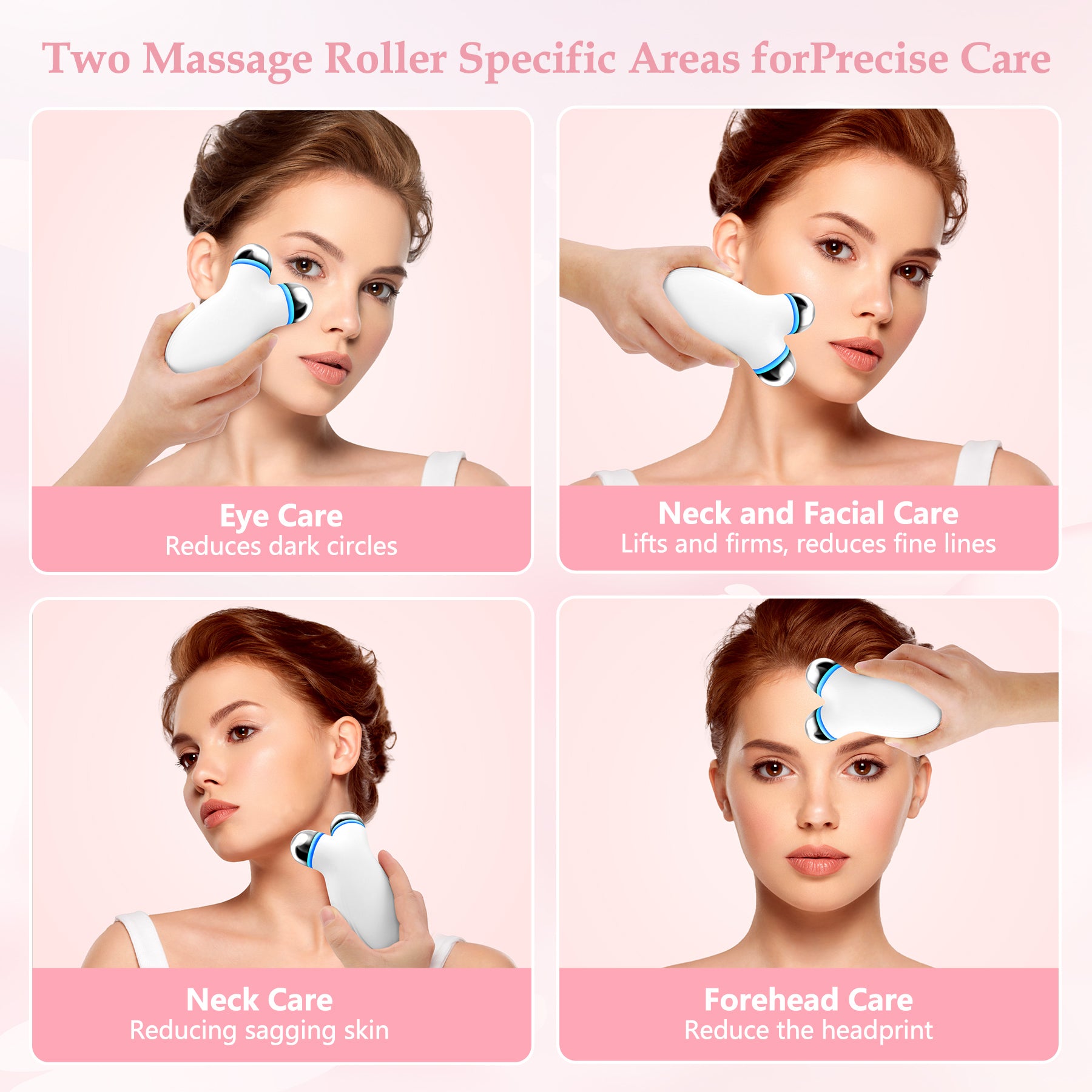 Anti-Aging and Wrinkles Microcurrent Facial Device
