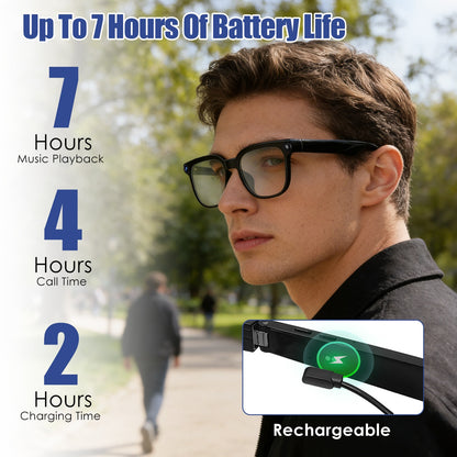 1Pc AI Smart Glasses with Camera and Audio
