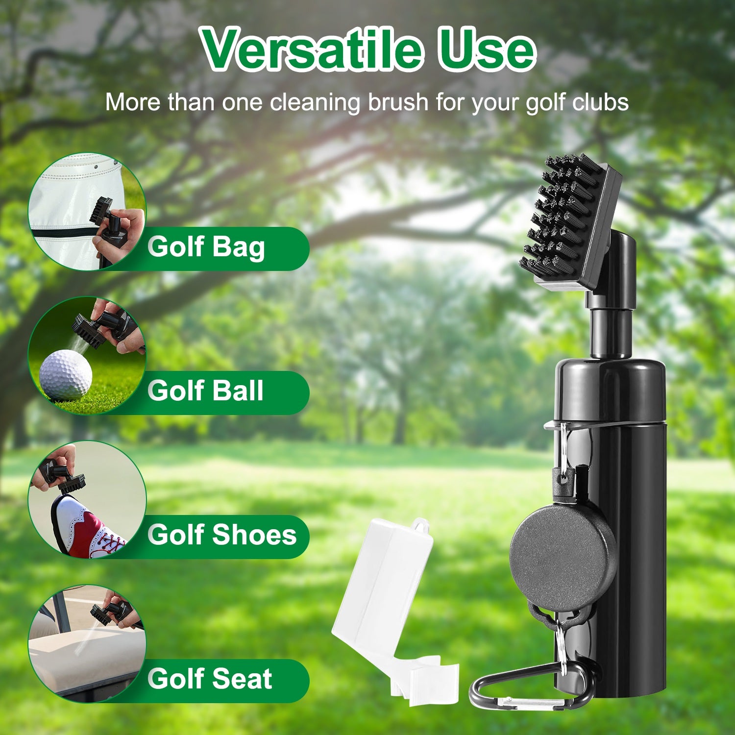 1Pc 3 In 1 Golf Club Cleaning Kit Golf Club