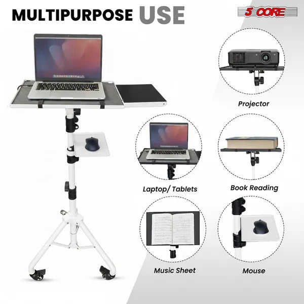 Projector Stand 29.5 To 71 Inch Adjustable Tripod
