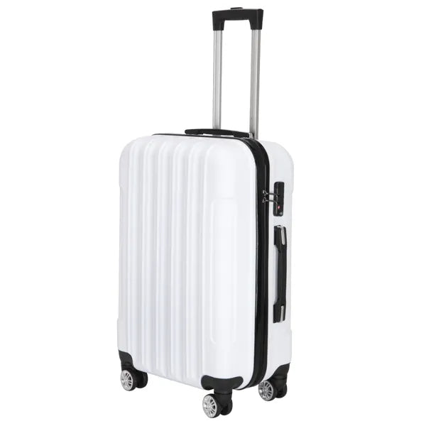 3-in-1 Multifunctional Large Capacity Traveling White Suitcase
