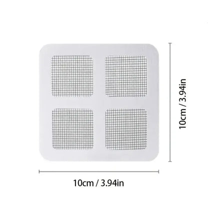 48pcs Disposable Shower Drain Hair Collectors for Bathroom Tub and Sink