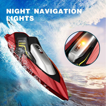 2.4 GHz 20- MPH Racing Boats For Kids