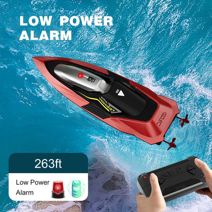 2.4 GHz 20- MPH Racing Boats For Kids