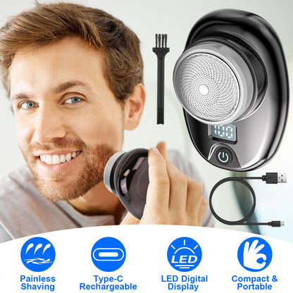 1Pc Portable Electric Shaver Razor for Men