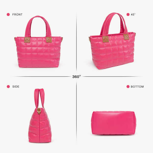 Crossbody Hobo Padded Handbag for women