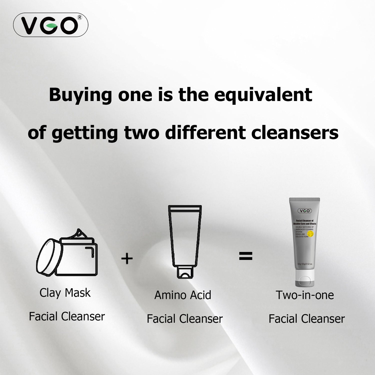 Facial Cleanser Of Double Care And Effets
